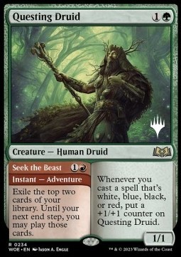 Questing Druid Seek the Beast (V.2) 