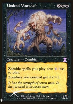 Undead Warchief - Mystery Booster 