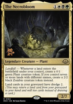 The Necrobloom - Modern Horizons 3 Promos