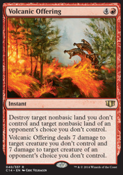 Volcanic Offering - Commander 2014 