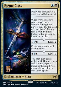 Rogue Class (V.1) - Adventures in the Forgotten Realms Promos 