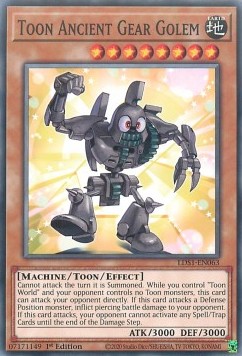 Toon Ancient Gear Golem 