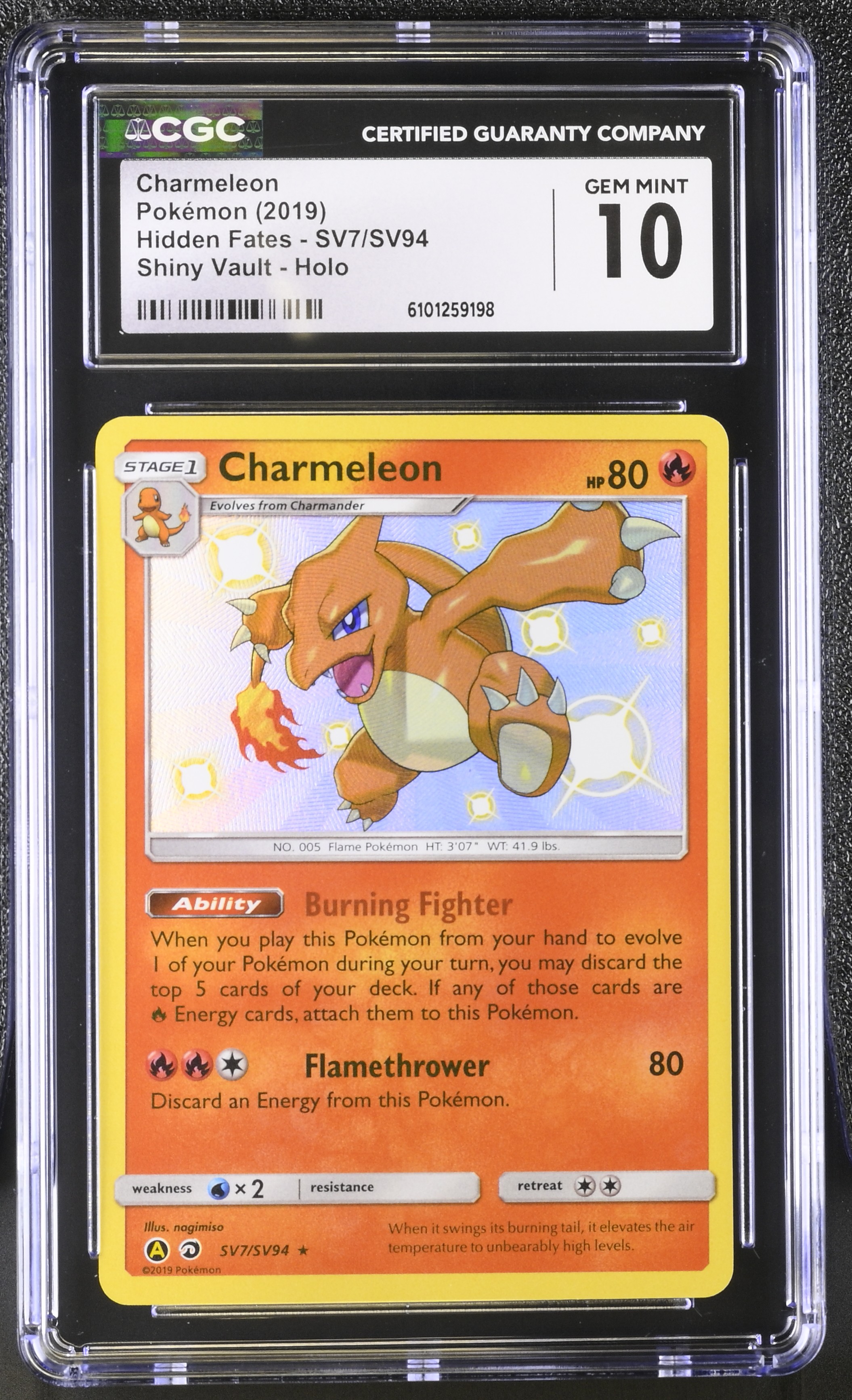 Charmeleon - HIF 7 - English - CGC 10 