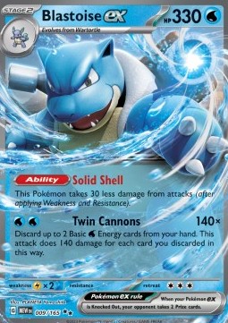 Blastoise ex 
