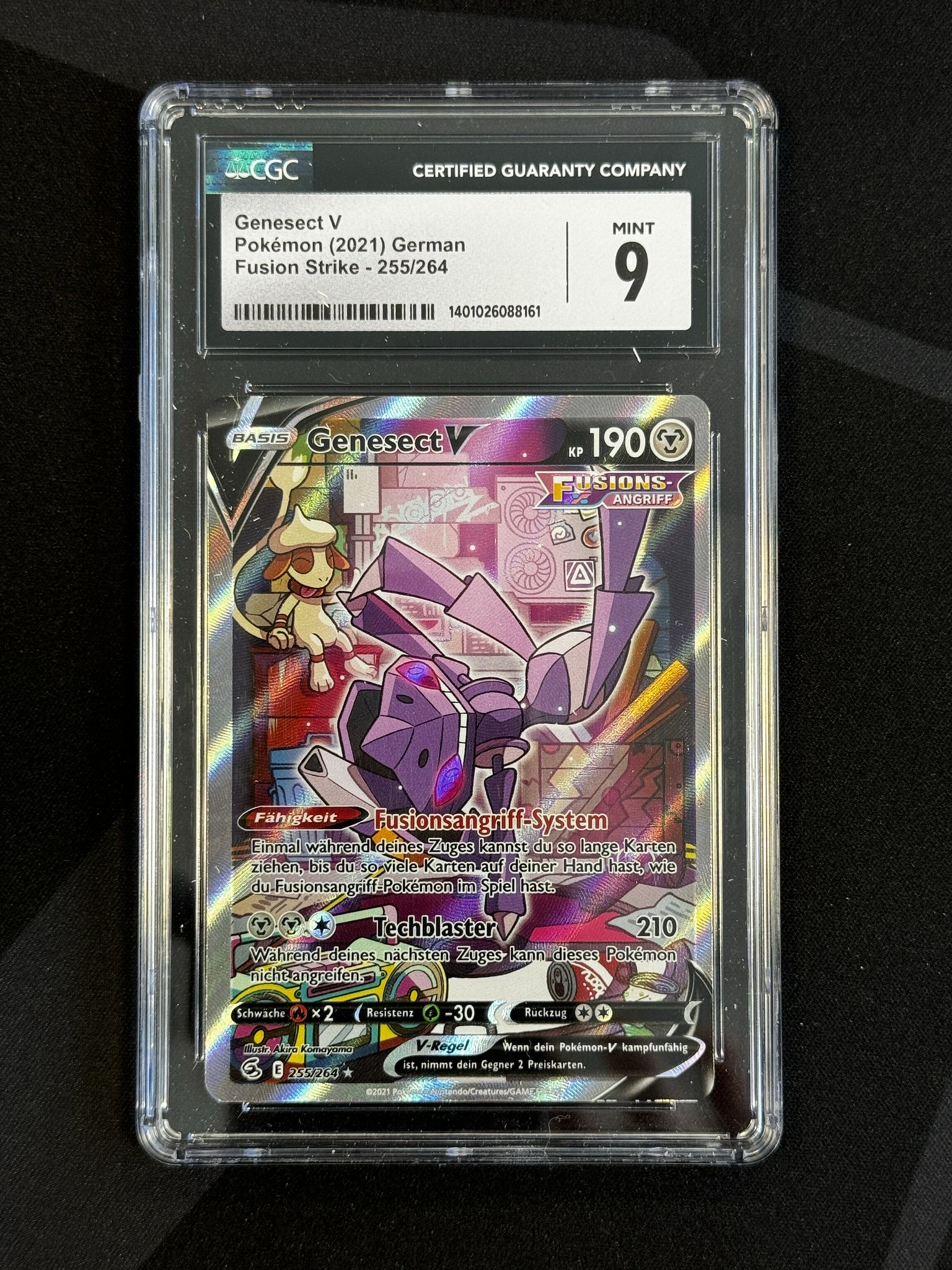 Genesect V - FST 255 - German - CGC 9 