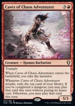 Caves of Chaos Adventurer - Commander Legends Battle for Baldurs Gate 
