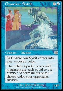 Chameleon Spirit - Mercadian Masques 