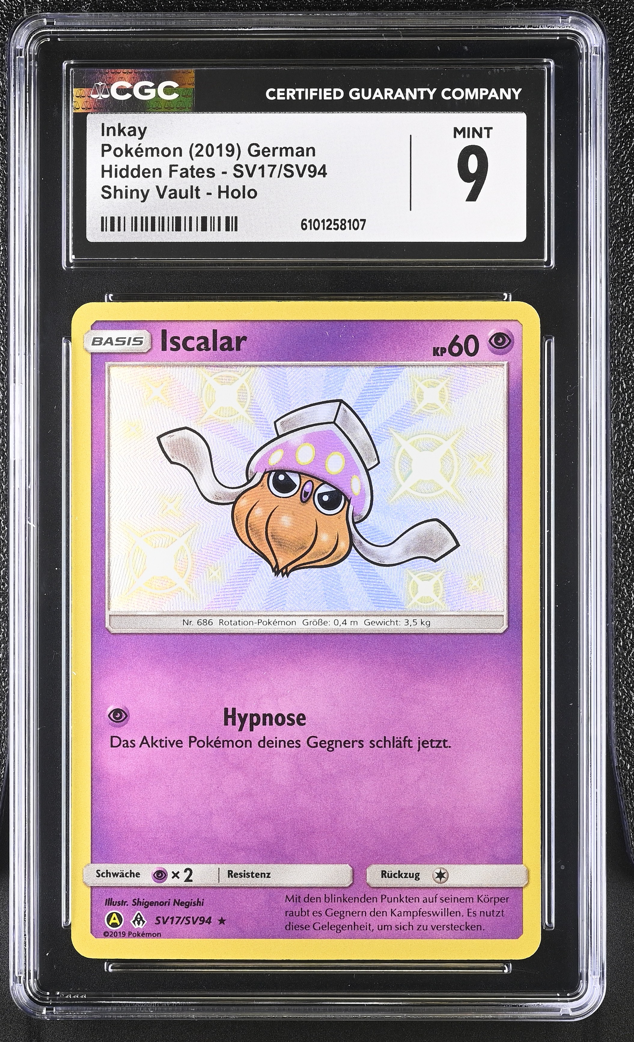 Inkay - HIF 17 - German - CGC 9 