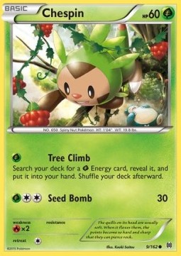 Chespin (Tree Climb) 