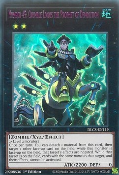 Number 45: Crumble Logos the Prophet of Demolition (V.4 - Ultra Rare) 