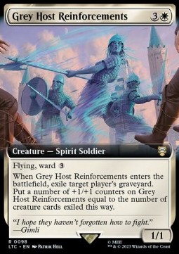 Grey Host Reinforcements - Commander The Lord of the Rings Tales of Middle earth Extras 