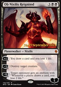 Ob Nixilis Reignited - Battle for Zendikar Promos 