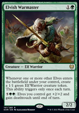Elvish Warmaster - Kaldheim 