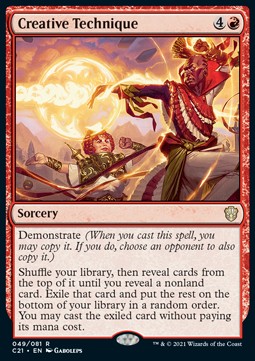 Creative Technique - Commander Strixhaven 