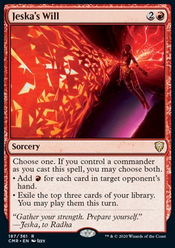 Jeskas Will - Commander Legends