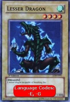 Lesser Dragon (V.1 - Common) 