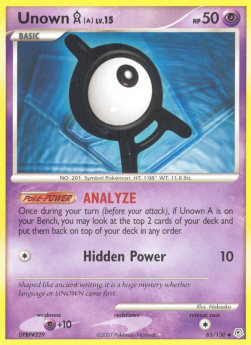 Unown [A] Lv.15 