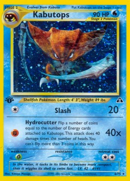 Kabutops (Holo) 