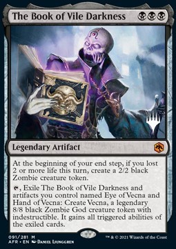 The Book of Vile Darkness (V.2) - Adventures in the Forgotten Realms Promos 