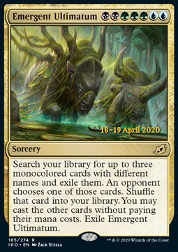 Emergent Ultimatum (V.2) - Ikoria Lair of Behemoths Promos 