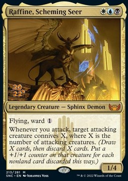 Raffine Scheming Seer (V.1) - Streets of New Capenna Promos