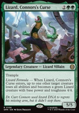 Lizard Connorss Curse 