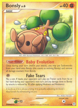 Bonsly Lv.6 