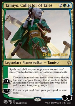 Tamiyo Collector of Tales - War of the Spark Extras 