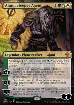 Ajani Sleeper Agent (V.4) - Dominaria United Extras 