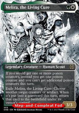 Melira the Living Cure (V.2) - Phyrexia All Will Be One Extras