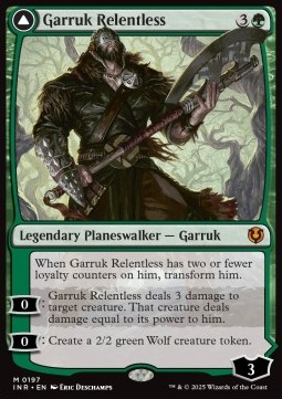 Garruk Relentless Garruk the Veil Cursed 