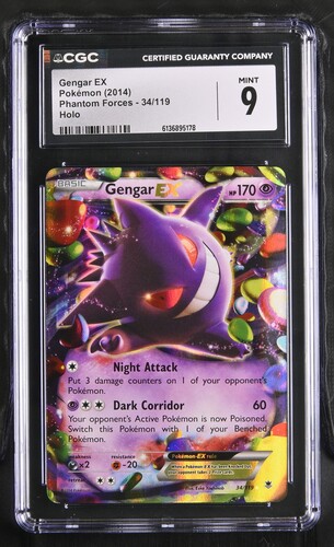 Gengar EX - PHF 34 - English - CGC 9 