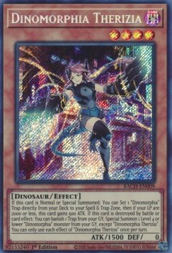 Dinomorphia Therizia (V.1 - Secret Rare)