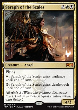 Seraph of the Scales - Throne of Eldraine Promos 