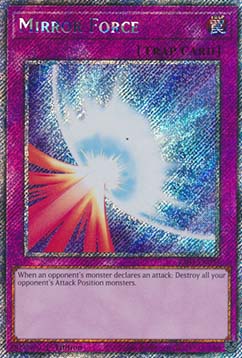 Mirror Force (V.1 Platinum Secret Rare)
