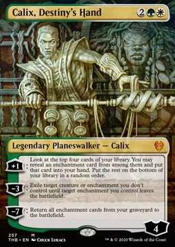 Calix Destinys Hand - Theros Beyond Death Extras 