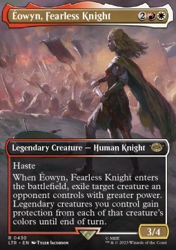 Eowyn Fearless Knight - The Lord of the Rings Tales of Middle earth Extras