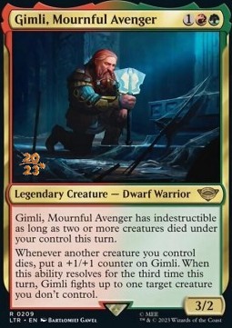 Gimli, Mournful Avenger 
