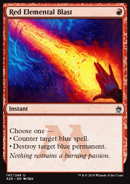 Red Elemental Blast - Masters 25 