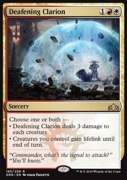 Deafening Clarion - Guilds of Ravnica 