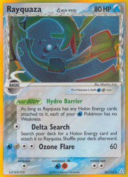 Rayquaza ? Delta Species (Hydro Barrier) 