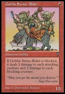 Goblin Swine-Rider 