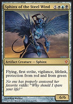 Sphinx of the Steel Wind 