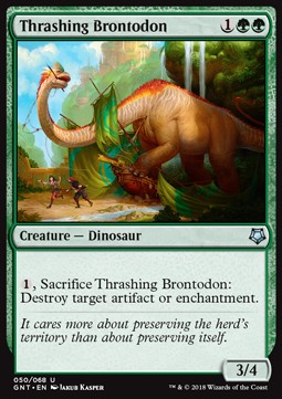Thrashing Brontodon 