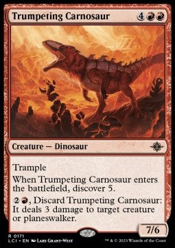 Trumpeting Carnosaur - The Lost Caverns of Ixalan 