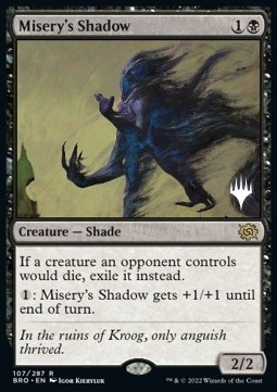 Miserys Shadow (V.2) - The Brothers War Promos 