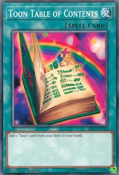 Toon Table of Contents 