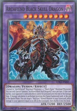 Archfiend Black Skull Dragon 