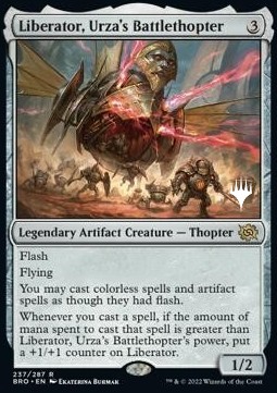 Liberator Urzas Battlethopter (V.2) - The Brothers War Promos 
