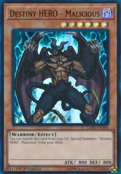 Destiny HERO - Malicious (V.1 - Ultra Rare) 